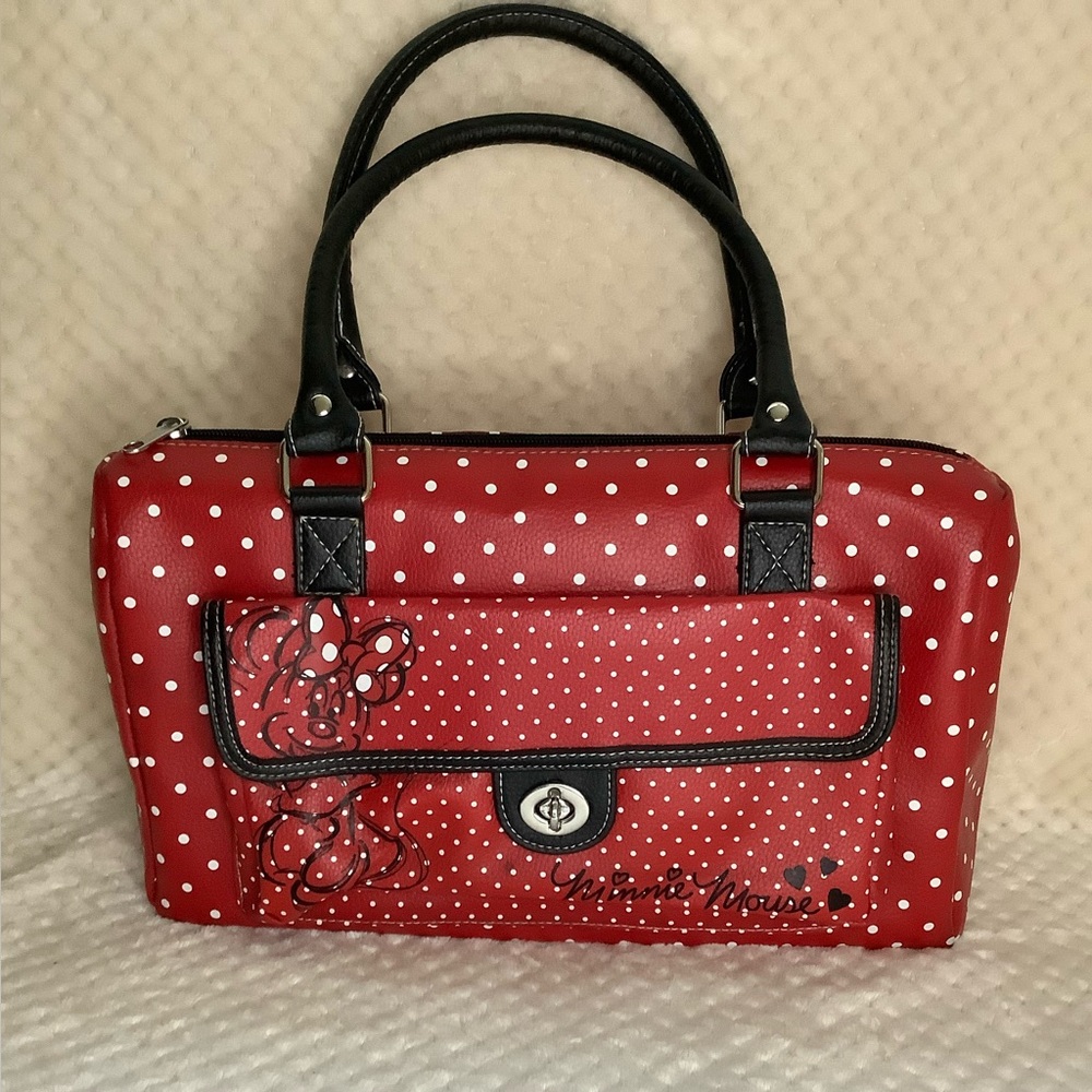Disney Parks Minnie Mouse Disney Red Polka Dot Purse